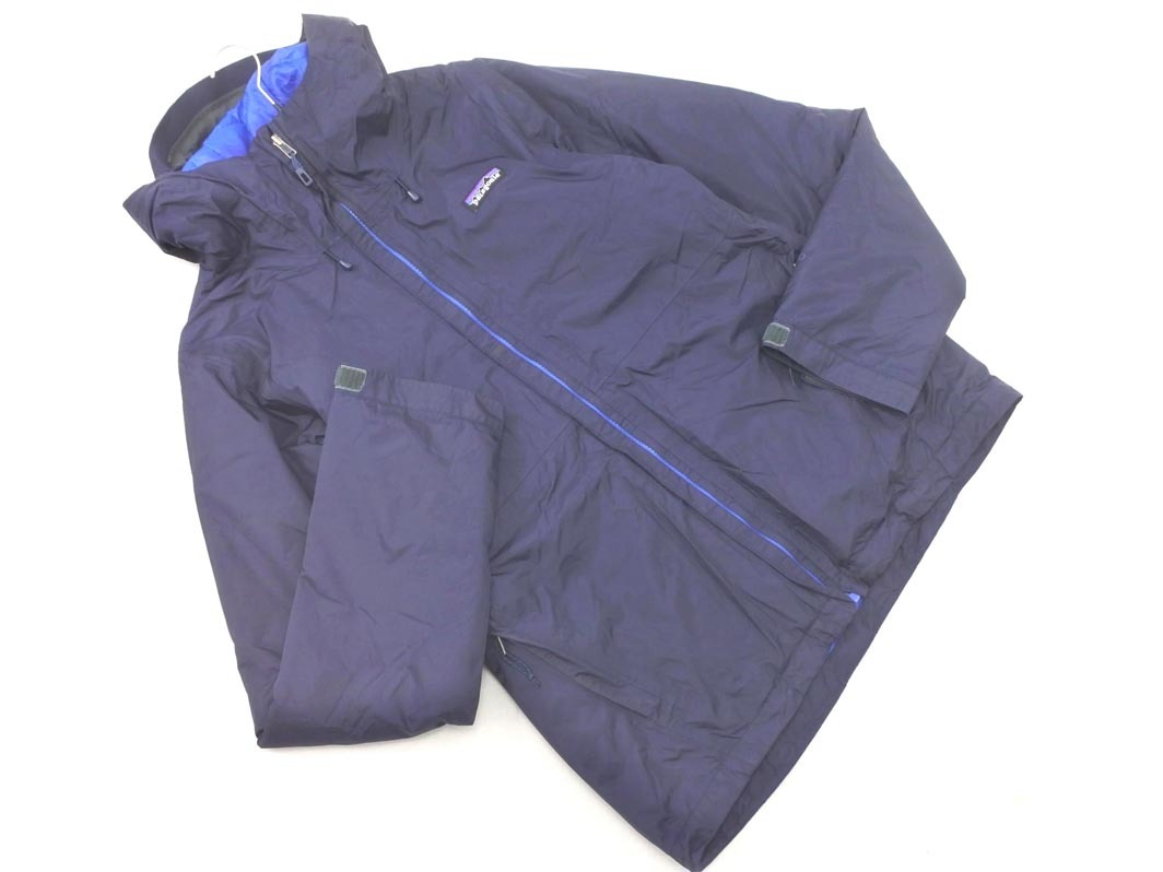 パタゴニア 83716 Insulated Torrentshell Jacket インサレーテッド トレントシェル 中綿 ジャケット sizeS/紺 ◆■◎ ☆ fic9 メンズ