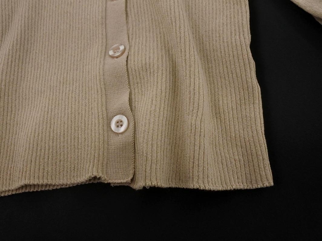  кошка pohs OK AZUL BY MOUSSY azur bai Moussy объем рукав кардиган sizeM/ бежевый *# * fja1 женский 