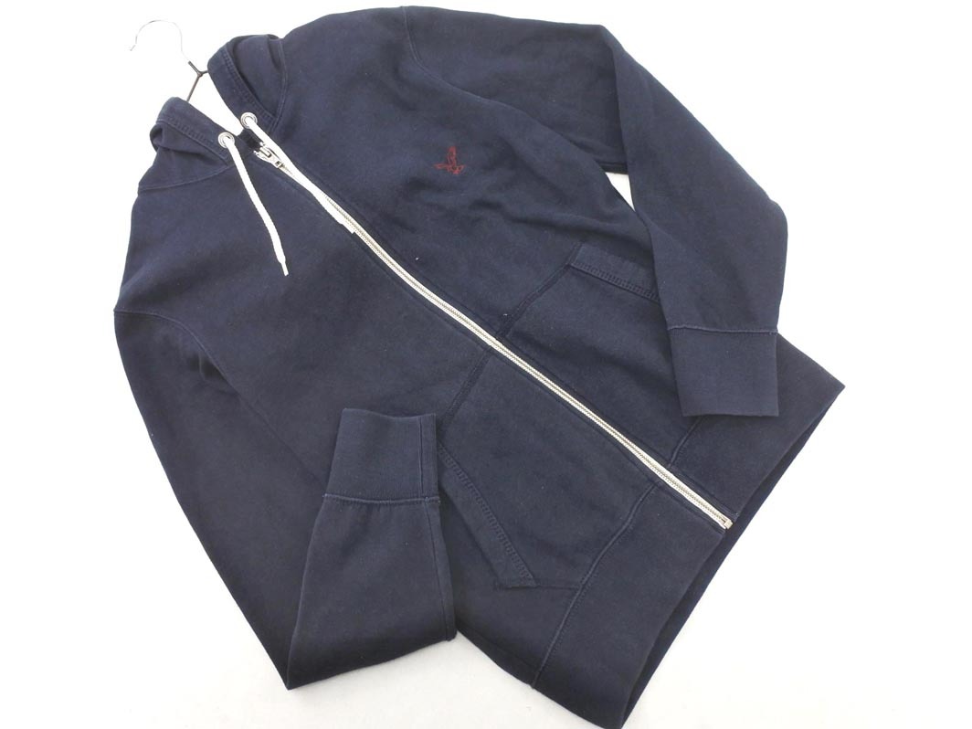 AMERICAN EAGLE アメリカンイーグル 裏起毛 ジップアップ パーカー sizeXS/黒 ◇■ ☆ fja1 レディース_画像1