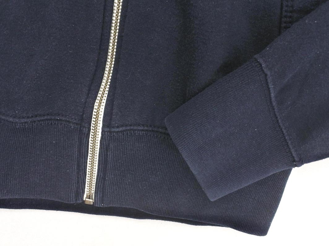 AMERICAN EAGLE アメリカンイーグル 裏起毛 ジップアップ パーカー sizeXS/黒 ◇■ ☆ fja1 レディース_画像2