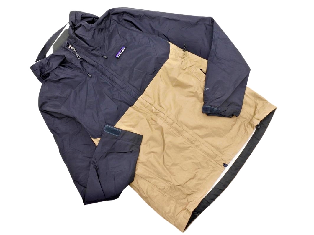 Patagonia パタゴニア 83802FA17 トレント シェル ジャケット sizeXS/黒ｘベージュ ◇■◎ ☆ fid0 メンズ