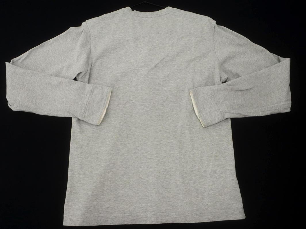 23区 HOMME ヘンリーネック カットソー size46/グレー ◇■ ☆ fja3 メンズ_画像5