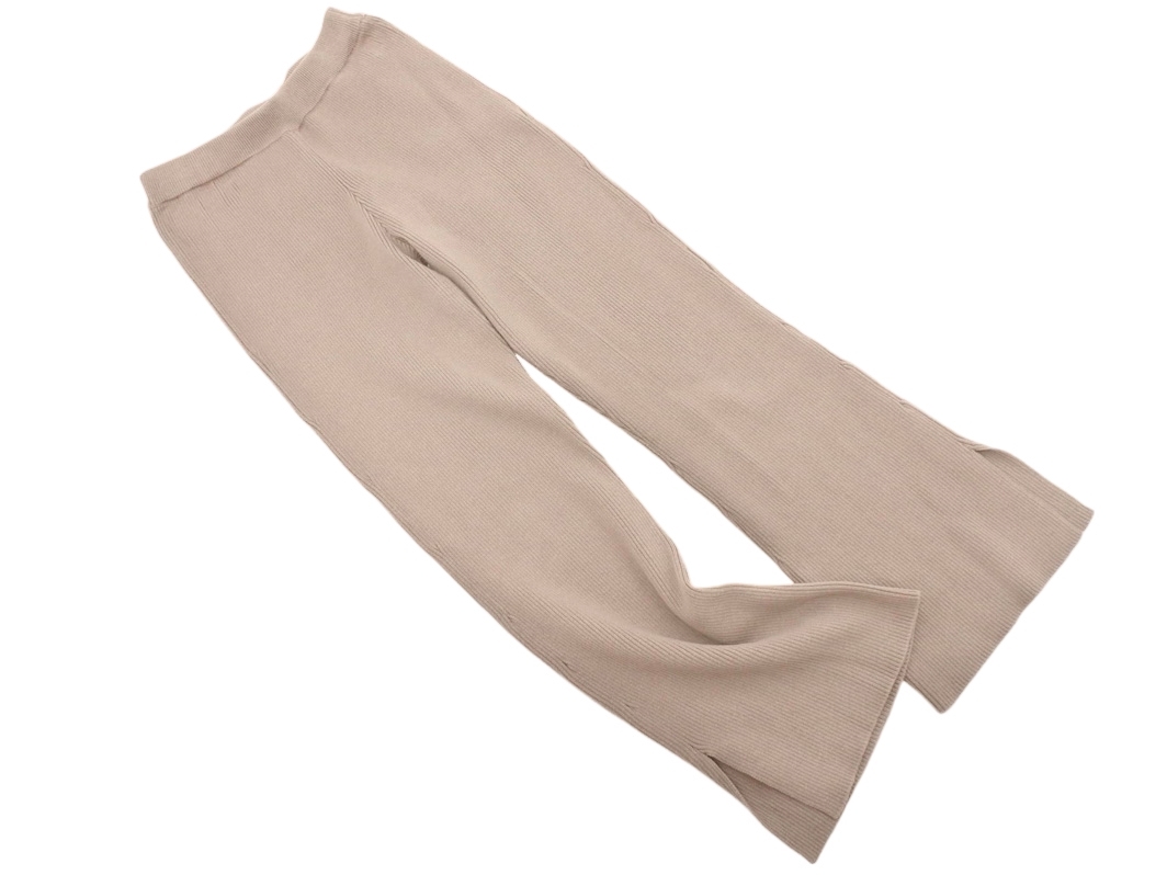 FREAK’S STORE フリークスストア ニット イージー パンツ sizeF/モカ ◇■ ☆ fja3 レディース_画像1