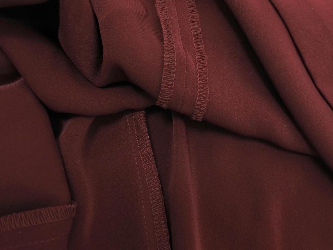 KBF ケービーエフ アーバンリサーチ ジャンパー スカート Vネック ワンピース sizeONE/赤 ◇■ ☆ fja3 レディース_画像6