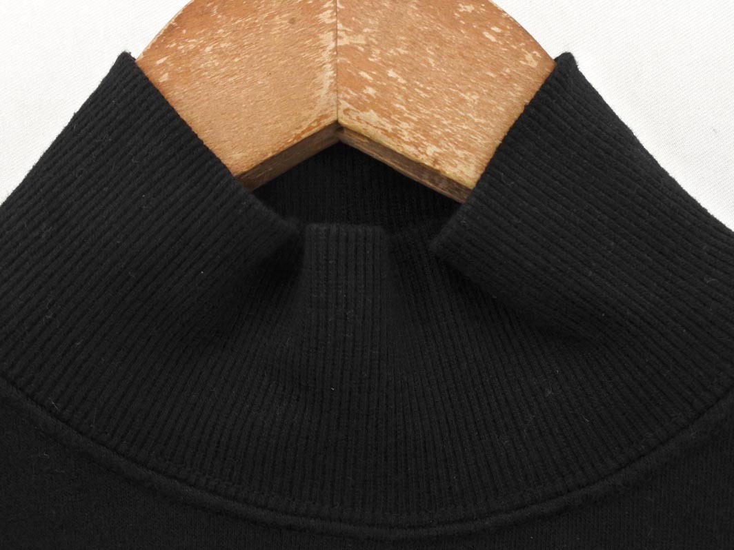 ZARA TRF ザラ トラファ 裏起毛 ハイネック Iライン ワンピース sizeM/黒 ◇■ ☆ fja2 レディース_画像5