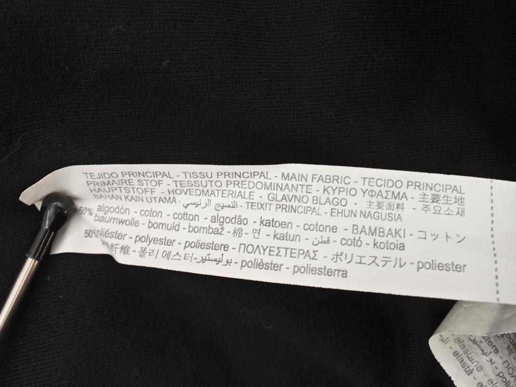 ZARA TRF ザラ トラファ 裏起毛 ハイネック Iライン ワンピース sizeM/黒 ◇■ ☆ fja2 レディース_画像7