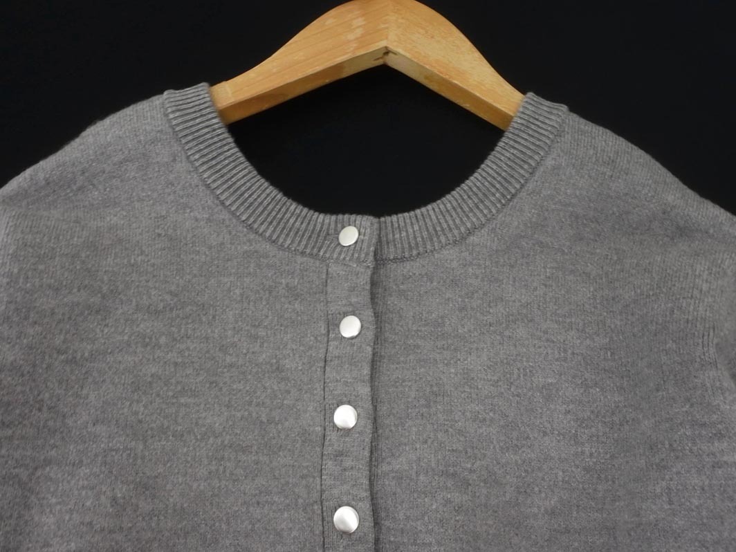 LOWRYS FARM ローリーズファーム ロング ニット ワンピース sizeF/グレー ◇■ ☆ fja3 レディース_画像2