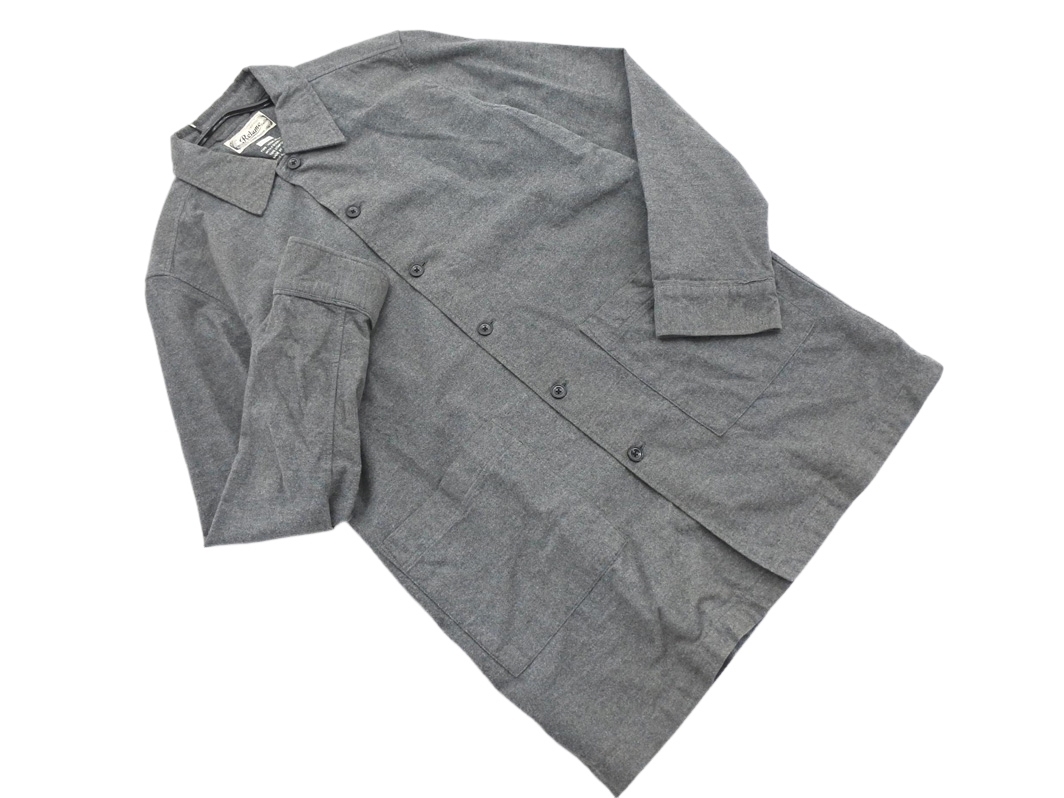 JOURNAL STANDARD relume ジャーナルスタンダードレリューム ロング シャツ sizeM/グレー ◇■ ☆ fja3 メンズ_画像1