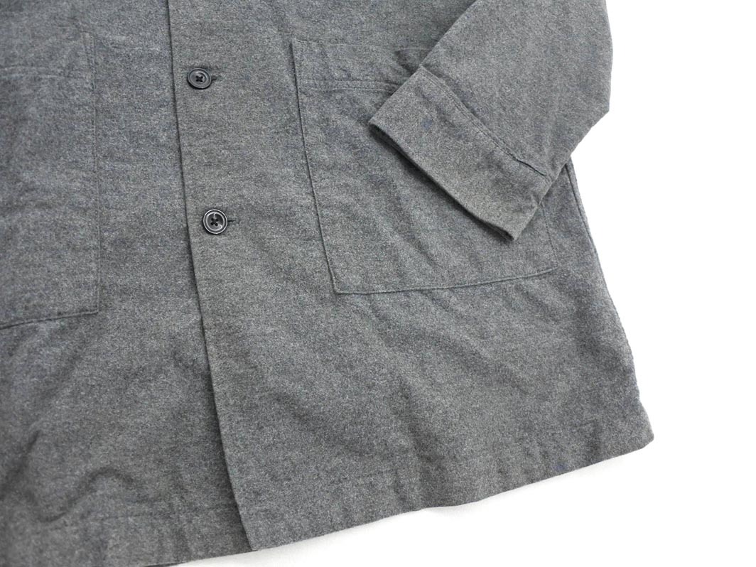 JOURNAL STANDARD relume ジャーナルスタンダードレリューム ロング シャツ sizeM/グレー ◇■ ☆ fja3 メンズ_画像2