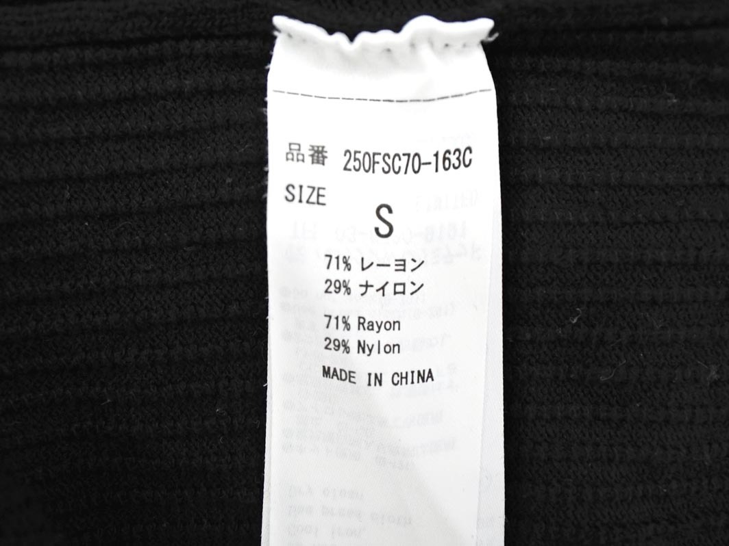 AZUL BY MOUSSY アズールバイマウジー ニット セーター sizeS/黒 ◇■ ☆ fja6 レディース_画像5
