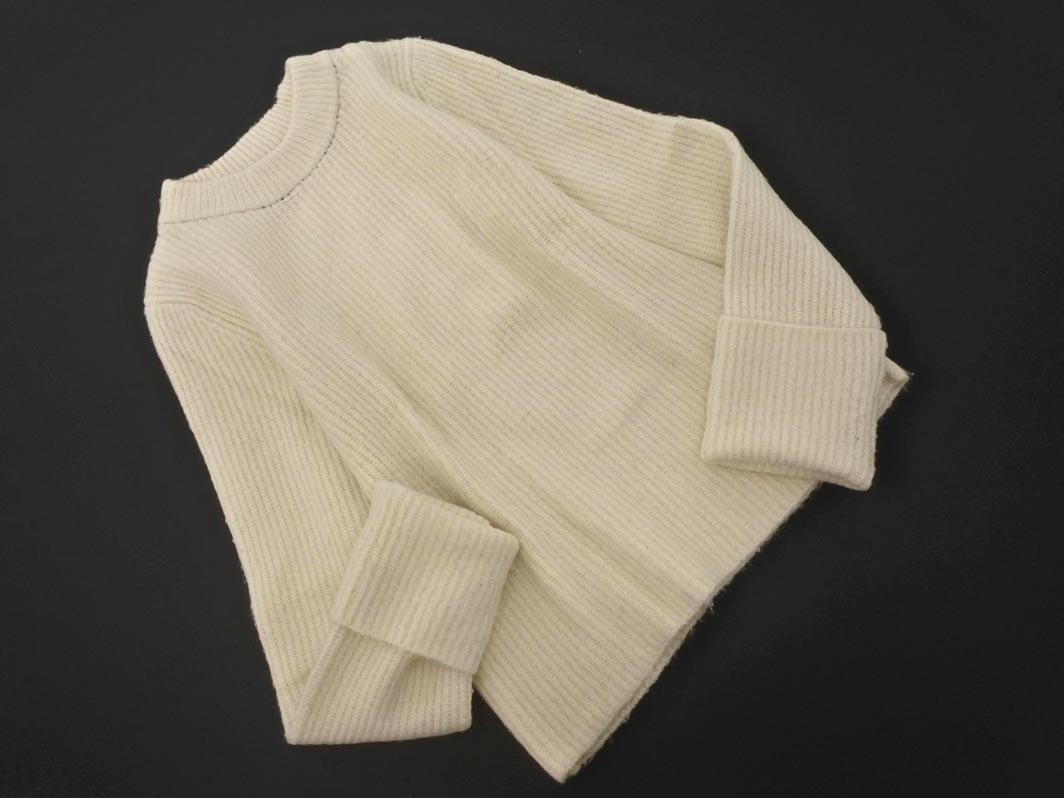 MOUSSY マウジー ニット セーター sizeF/白 ◇■ ☆ fja6 レディース_画像1