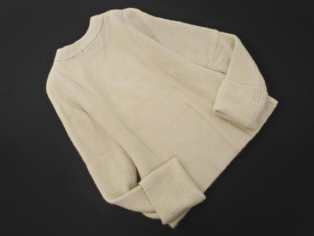 MOUSSY マウジー ニット セーター sizeF/白 ◇■ ☆ fja6 レディース_画像5