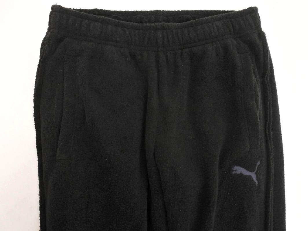 PUMA プーマ 裏起毛 イージー パンツ sizeS/黒 ◇■ ☆ fja6 メンズ_画像3