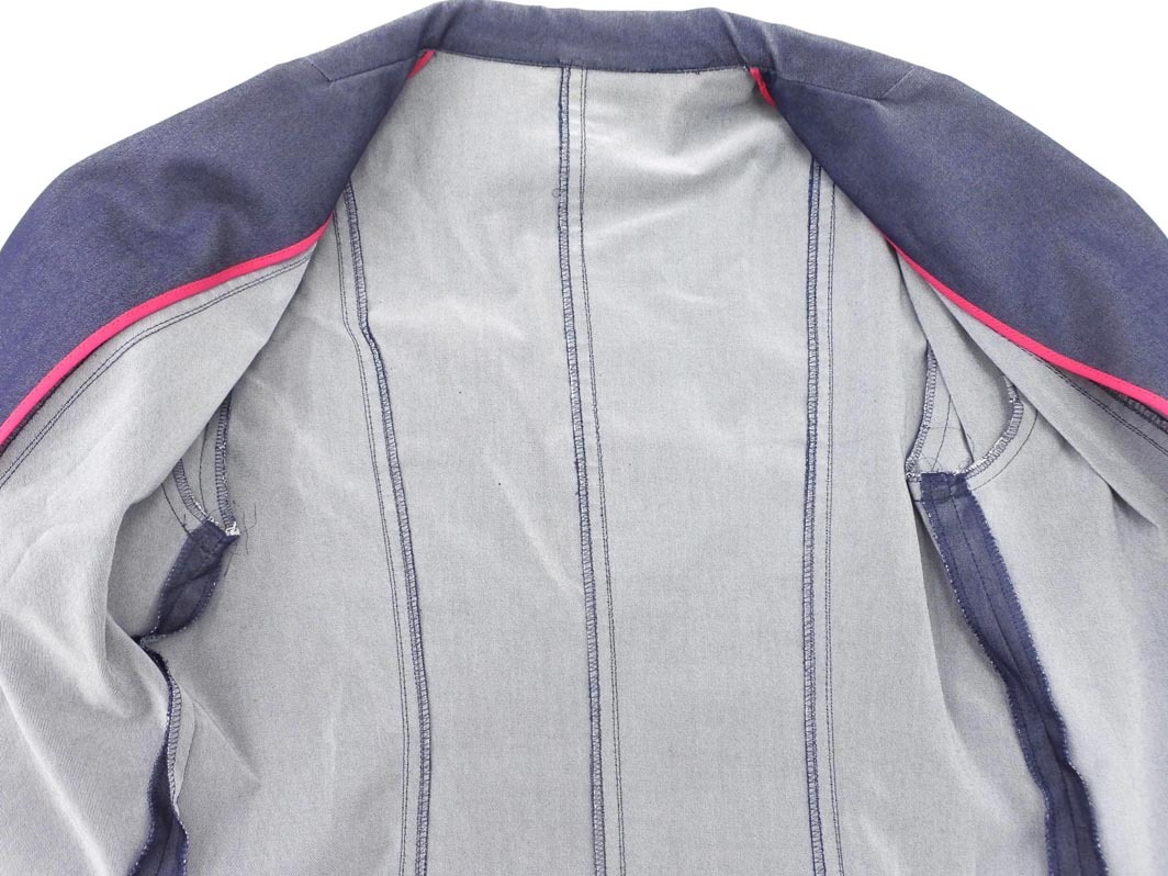 MELROSE メルローズ デニム テーラード ジャケット size3/紺 ◇■ ☆ fja6 レディース_画像5