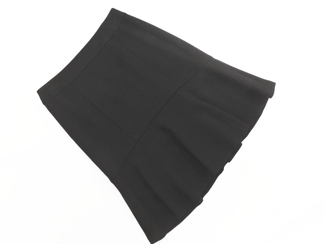 23区 ウール混 フレア スカート size38/黒 ◇■ ☆ fja6 レディース_画像1