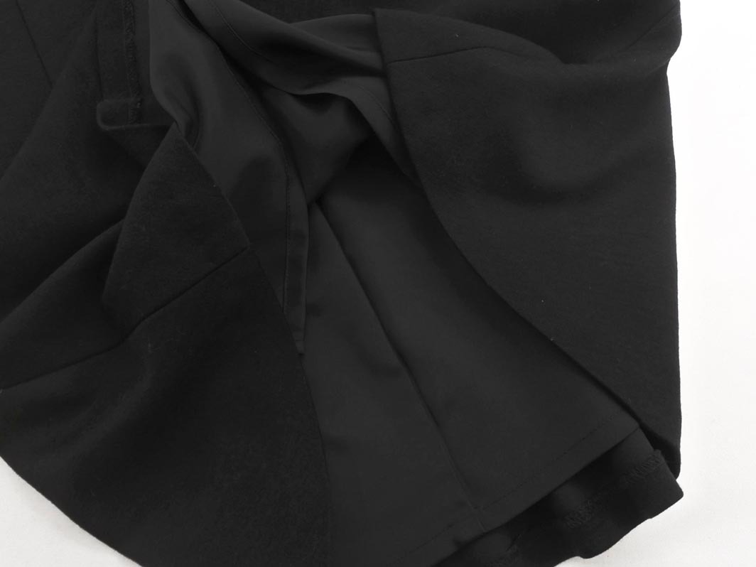 23区 ウール混 フレア スカート size38/黒 ◇■ ☆ fja6 レディース_画像3