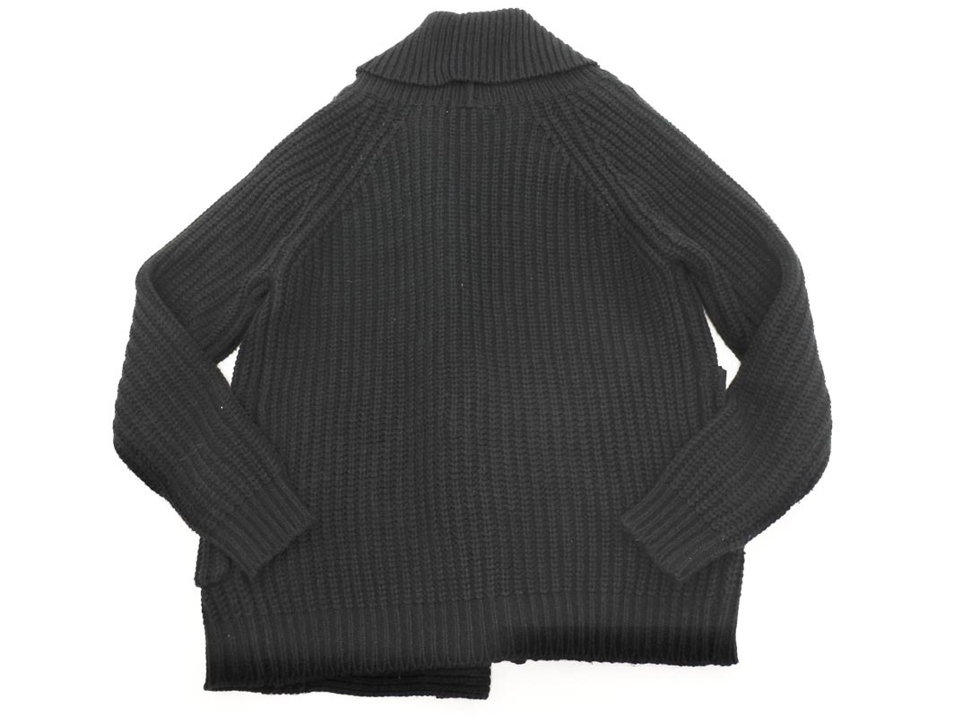 AZUL BY MOUSSY azur bai Moussy вязаный шаль кардиган sizeXS/ чёрный *# * fja6 женский