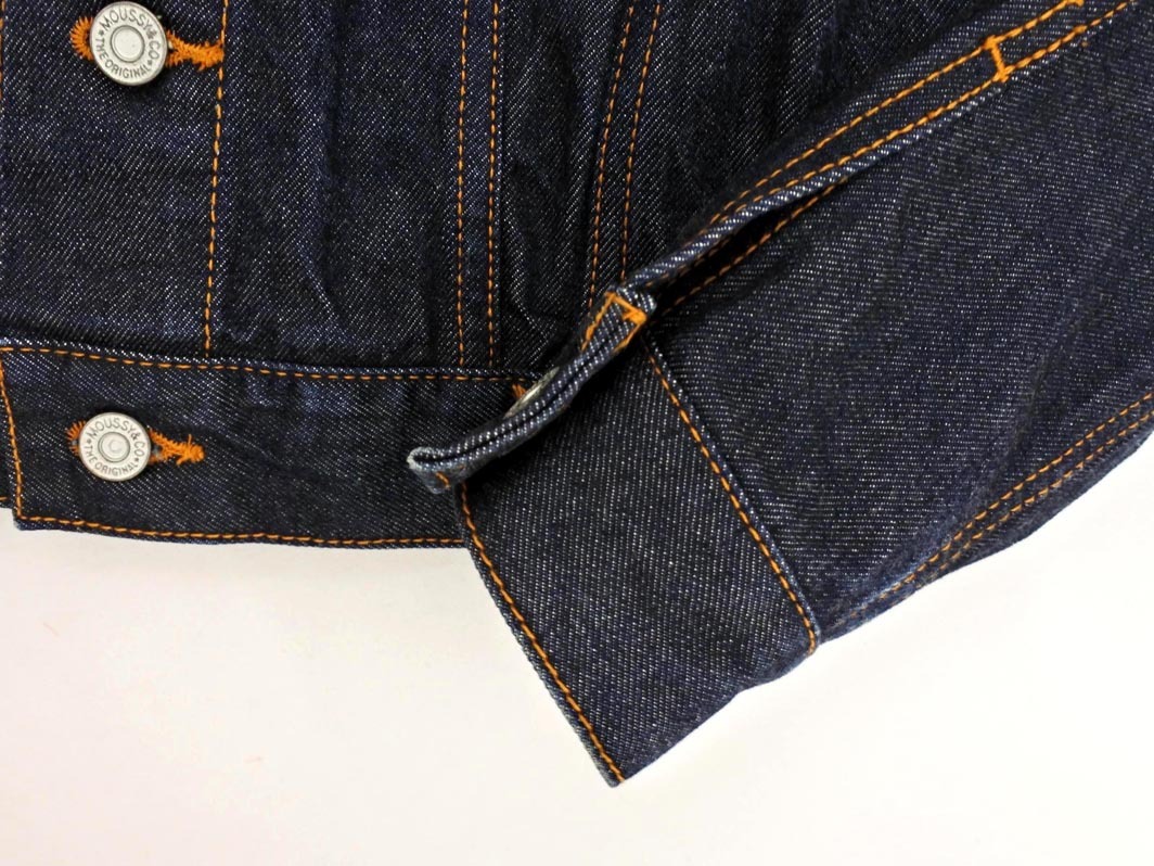 MOUSSY マウジー Gジャン デニム ジャケット sizeF/インディゴ ◇■ ☆ fja6 レディース
