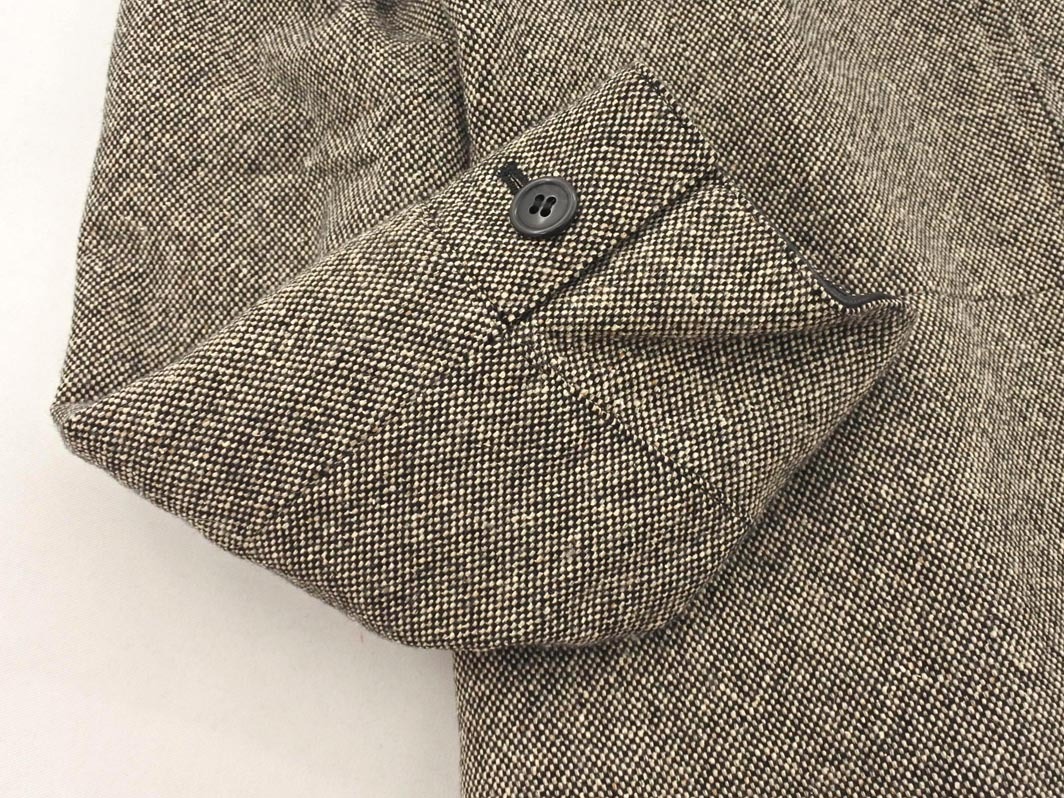 NEWYORKER ニューヨーカー 毛絹混 ジャケット size13AR/グレージュ ◇■ ☆ fja7 レディース_画像3