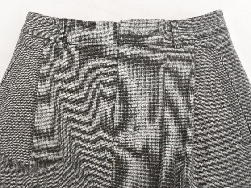 Reflect リフレクト ウール混 ワイド パンツ size9/黒 ◇■ ☆ fja7 レディース_画像6