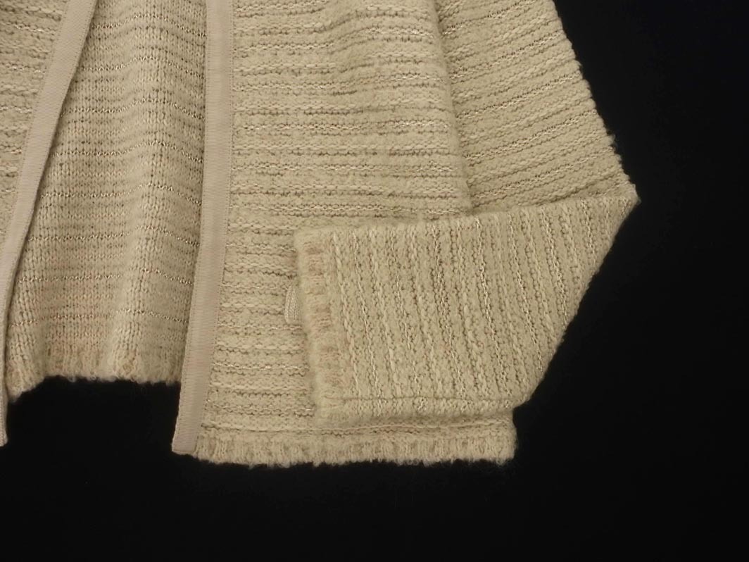 UNTITLED Untitled вязаный кардиган size2/ бежевый *# * fja7 женский