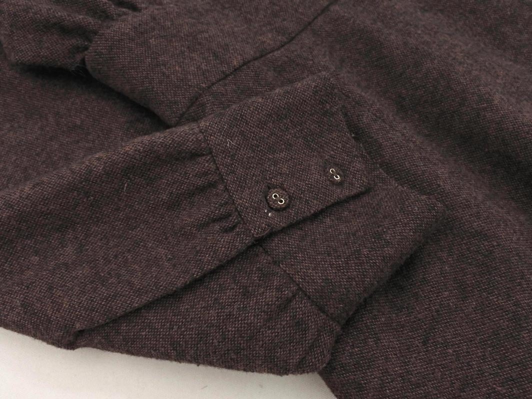 KBF ケービーエフ アーバンリサーチ ウール混 Aライン マキシ ワンピース sizeONE/ボルドー ◇■ ☆ fja7 レディース_画像3