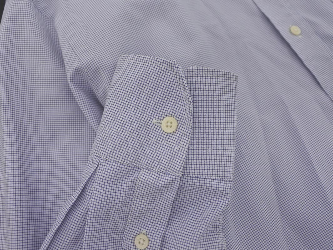 ネコポスOK MACKINTOSH PHILOSOPHY マッキントッシュフィロソフィー シャツ size40/青ｘ白 ◇■ ☆ fja7 メンズ_画像3