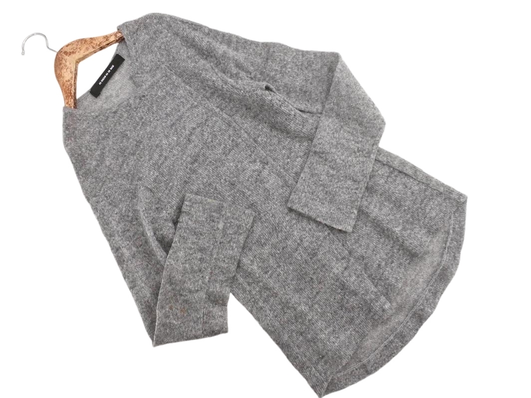 AS KNOW AS アズノゥアズ ドゥバズ ニット セーター グレー ◇■ ☆ fja7 レディース_画像1