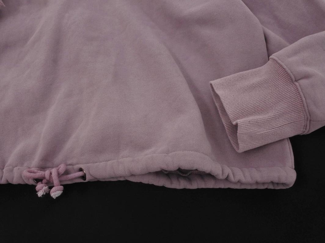 mystic ミスティック 裏起毛 ドロストリボン プルオーバー パーカー ラベンダー ◇■ ☆ fja7 レディース_画像2