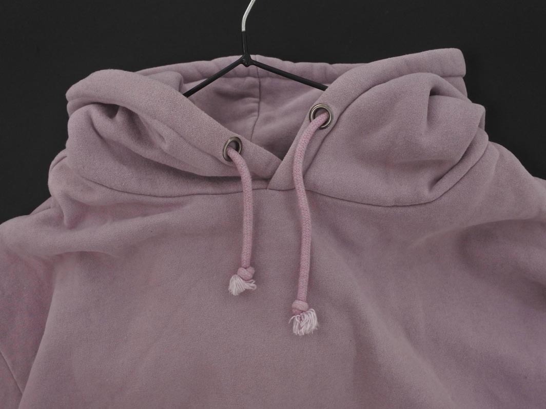 mystic ミスティック 裏起毛 ドロストリボン プルオーバー パーカー ラベンダー ◇■ ☆ fja7 レディース_画像3