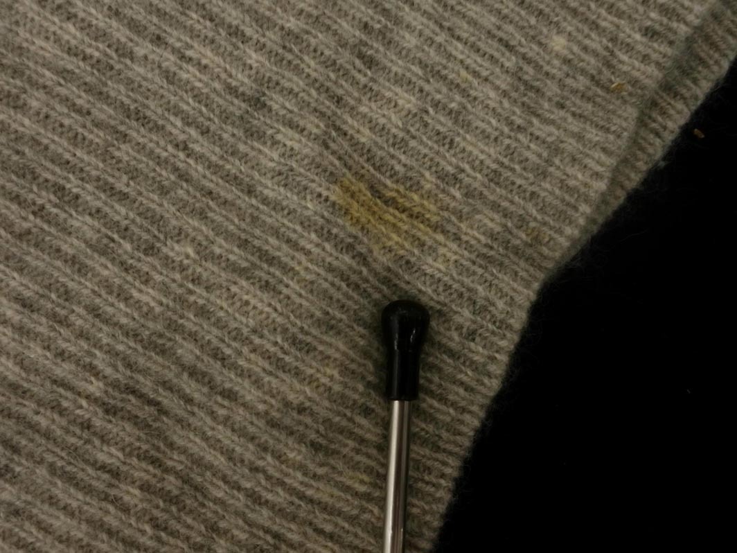 FONCE phone se Abahouse шерсть 100% длинный кардиган серый *# * fja8 женский