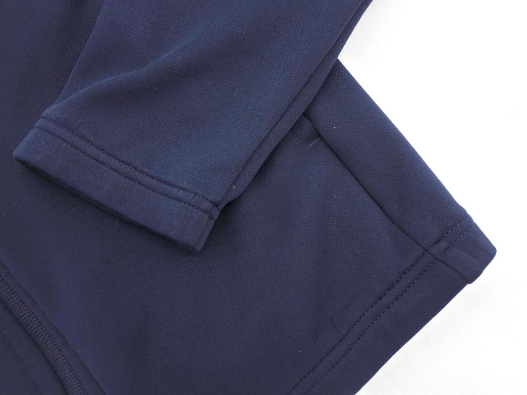 adidas アディダス ロゴ プリント トラック ジャケット sizeL/紺 ◇■ ☆ fja8 メンズ_画像2