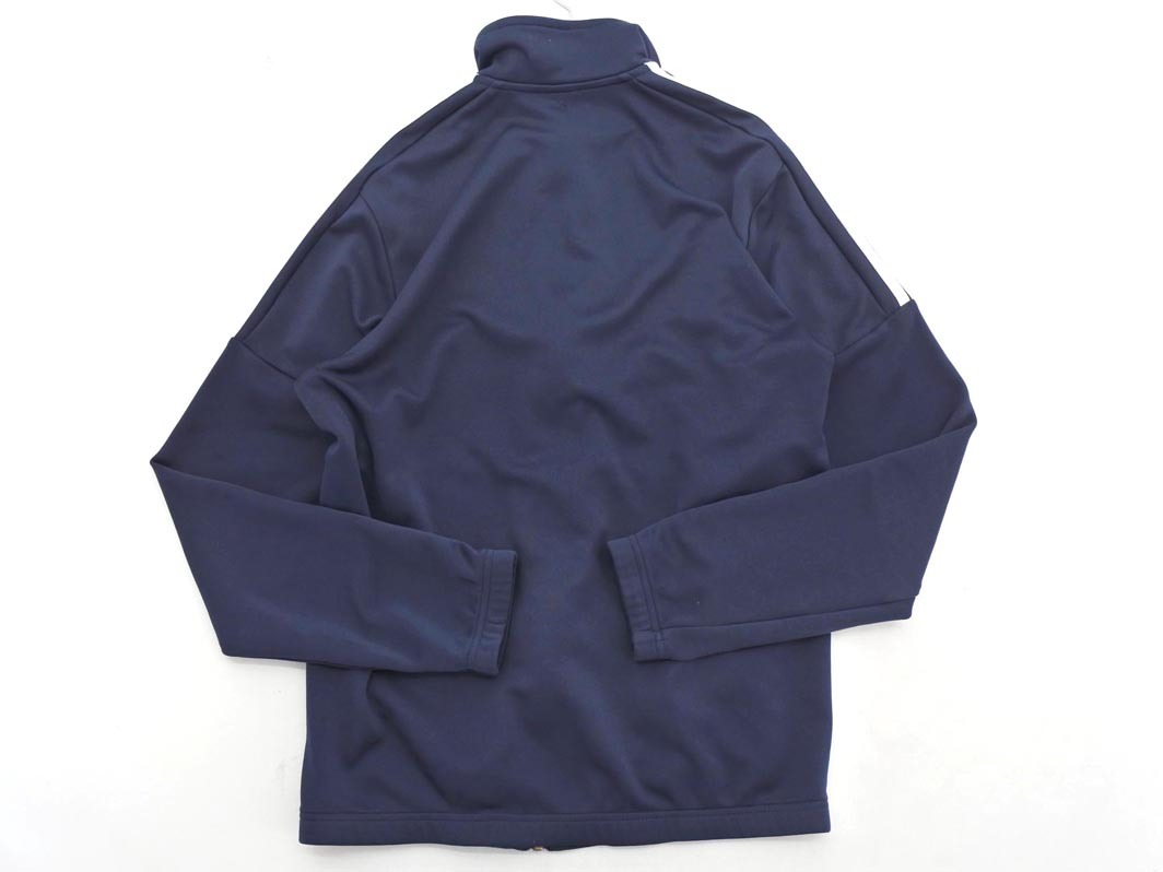 adidas アディダス ロゴ プリント トラック ジャケット sizeL/紺 ◇■ ☆ fja8 メンズ_画像5