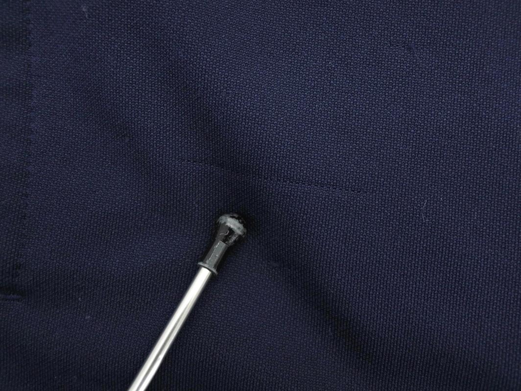 adidas アディダス ロゴ プリント トラック ジャケット sizeL/紺 ◇■ ☆ fja8 メンズ_画像7