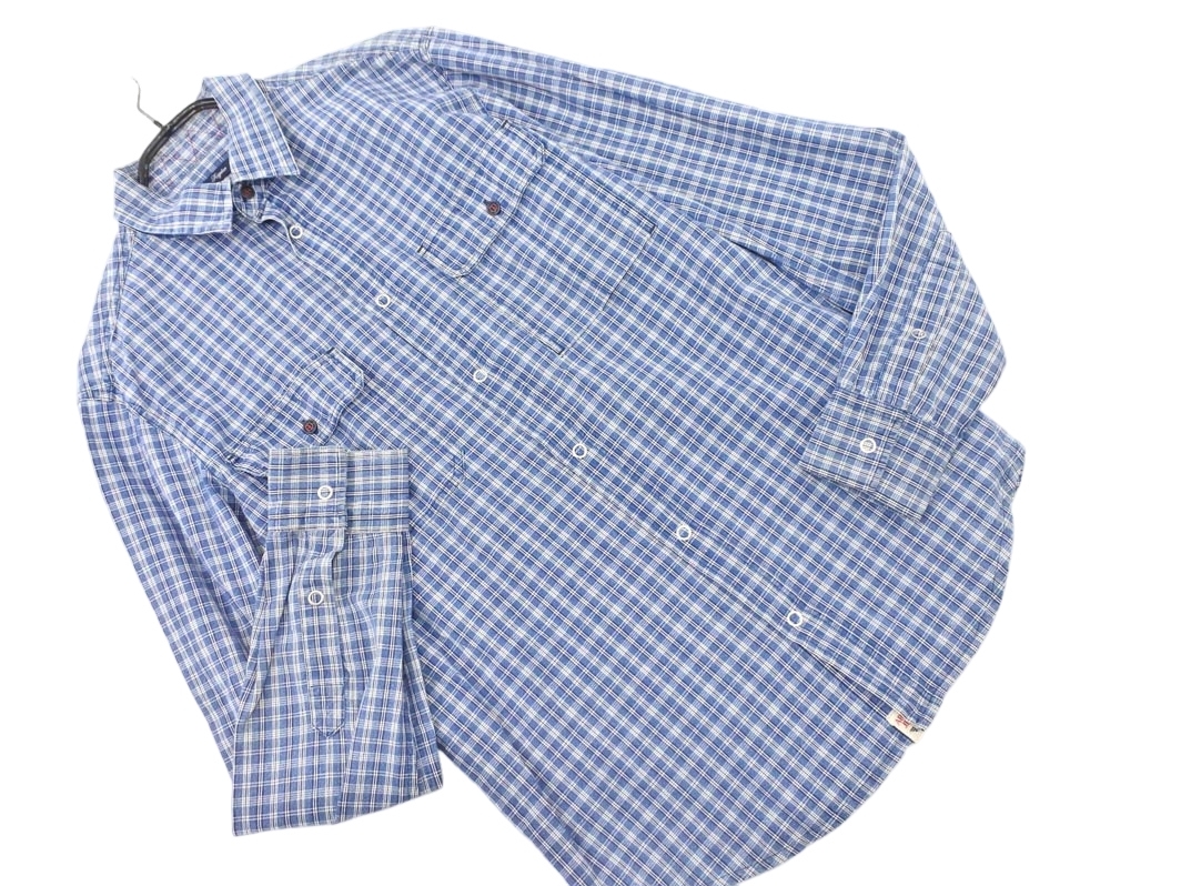 ARMANI JEANS Armani Jeans Logo проверка рубашка sizeXS/ синий *# * fja8 мужской ARMANI JEANS Armani Jeans Logo проверка рубашка sizeXS/ синий *# * fja8 мужской