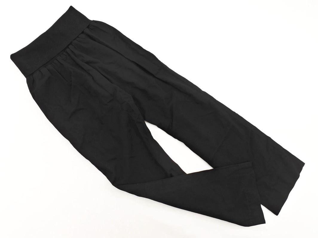 COMME CA DU MODE コム サ デ モード ウール100% イージー パンツ sizeM/黒 ◇■ ☆ fja8 レディース_画像4