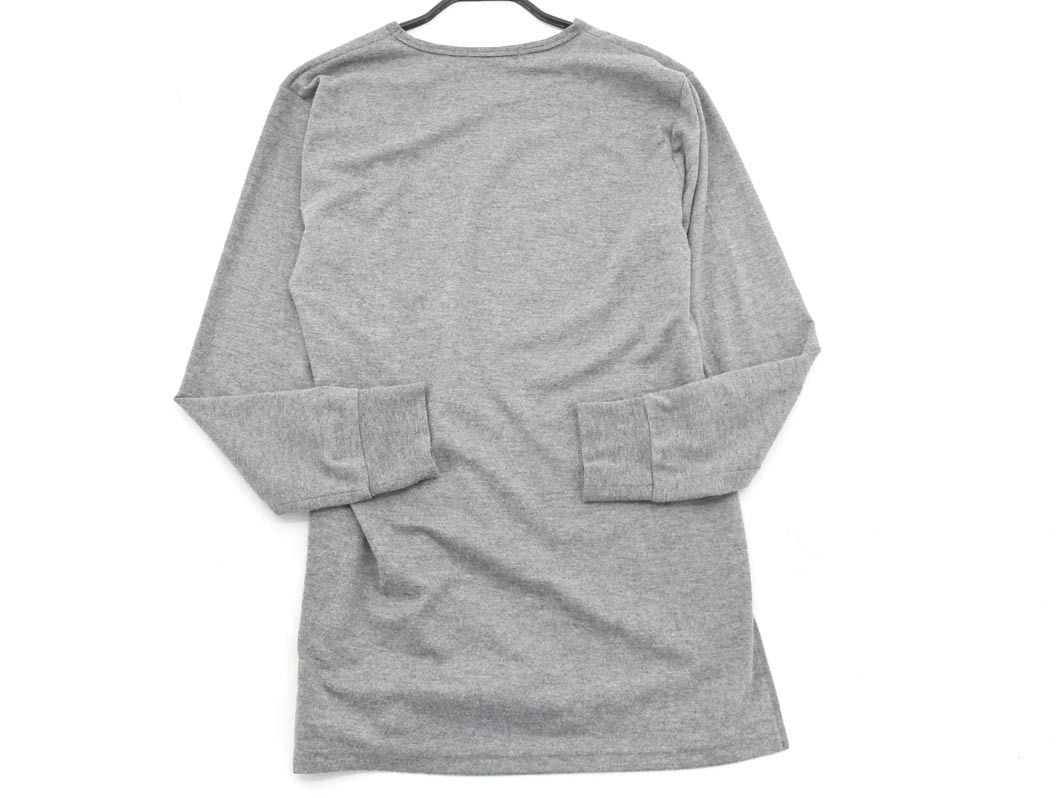 RAGEBLUE レイジブルー ラウンドネック カットソー sizeM/グレー ◇■ ☆ fja8 メンズ_画像4