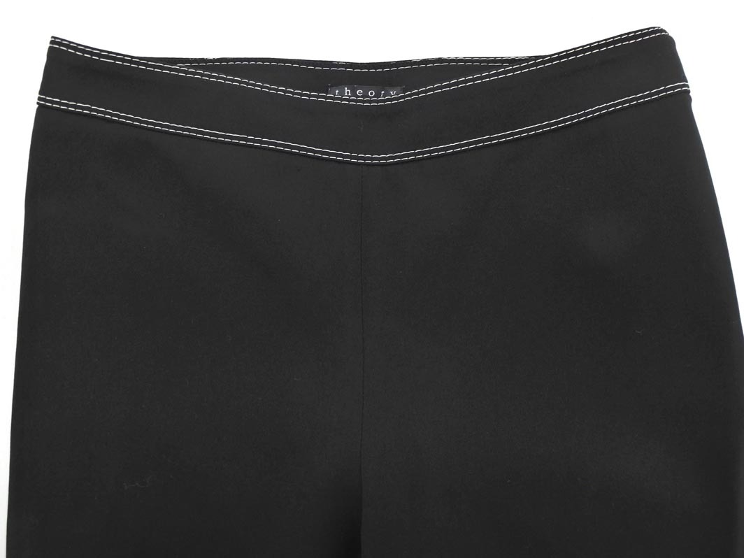 theory セオリー テーパード パンツ size2/黒 ■■ ☆ fja8 レディース_画像3