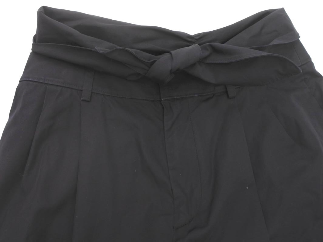 Alexander Wang アレキサンダーワン ウエストリボン ワイド パンツ size0/黒 ■■ ☆ fic6 レディース_画像2