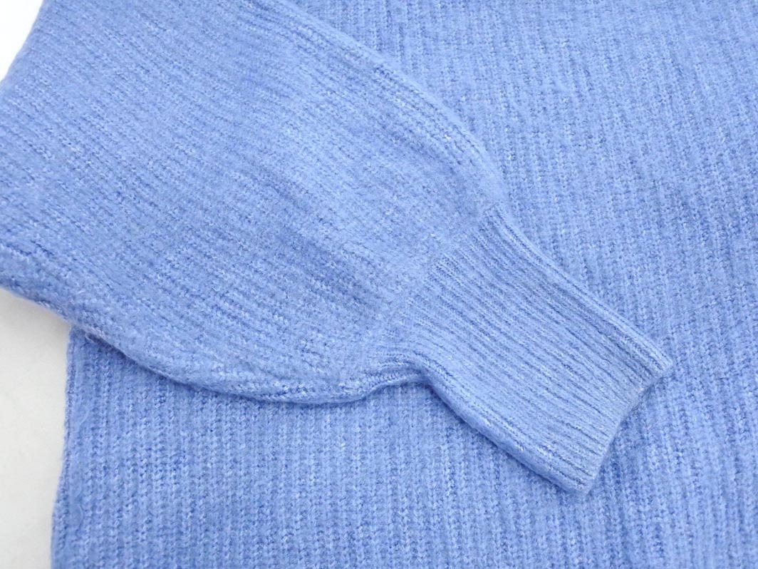 Heather ヘザー ボリュームスリーブ ニット セーター sizeF/水色 ◇■ ☆ fjb0 レディース_画像3
