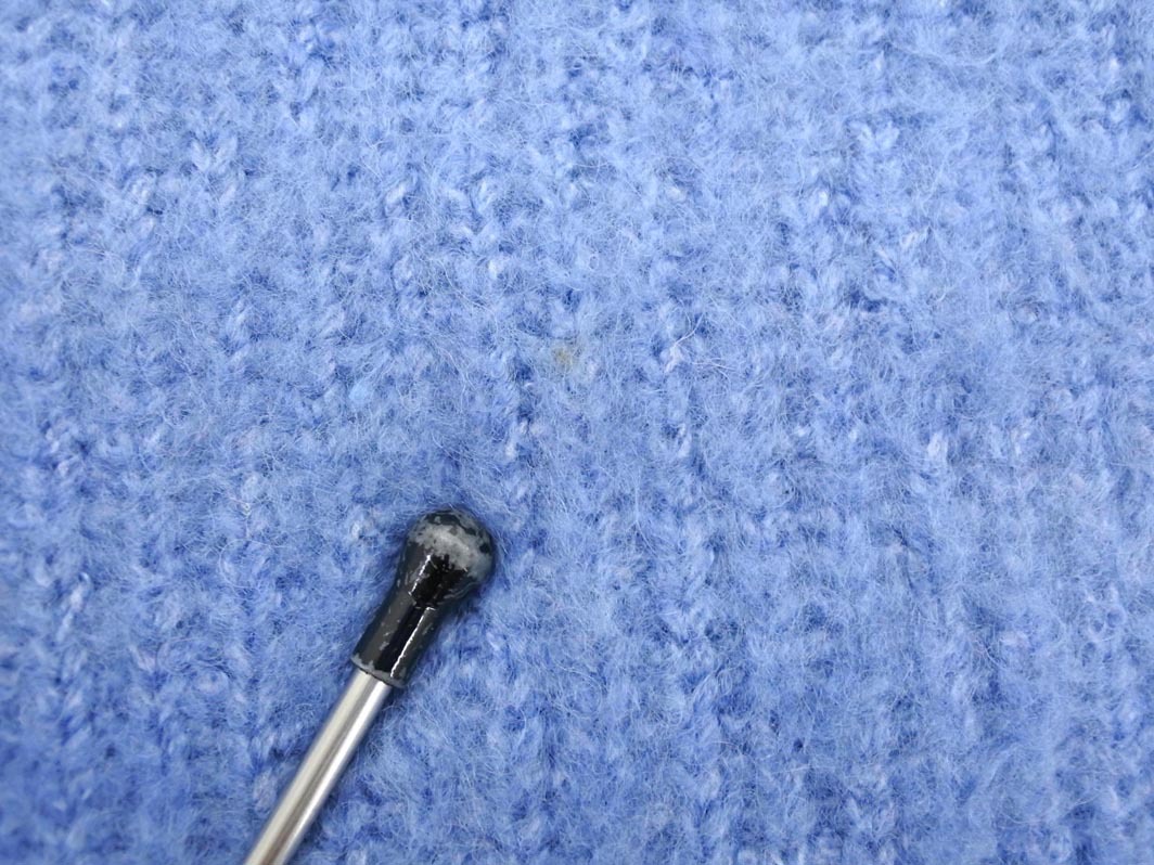 Heather ヘザー ボリュームスリーブ ニット セーター sizeF/水色 ◇■ ☆ fjb0 レディース_画像5