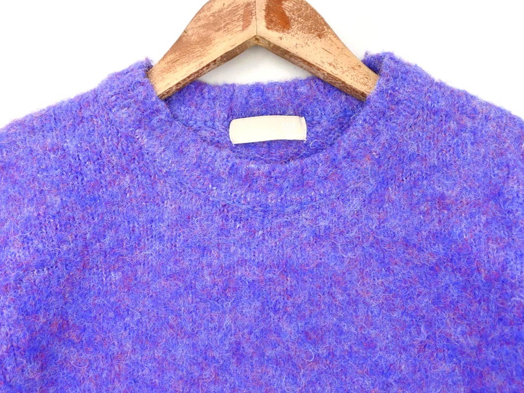 FREE*S MART свободный z mart шерсть . Mix вязаный свитер sizeF/ фиолетовый *# * fjb0 женский 