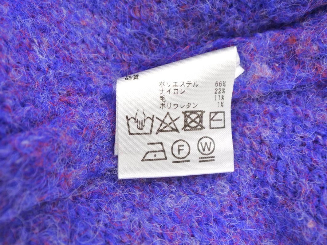 FREE*S MART свободный z mart шерсть . Mix вязаный свитер sizeF/ фиолетовый *# * fjb0 женский 