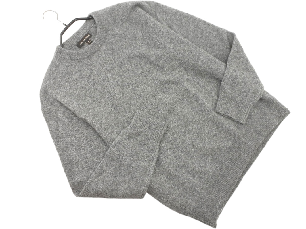 BANANA REPUBLIC バナナリパブリック ニット セーター sizeM/グレー ◇■ ☆ fja9 メンズ_画像1