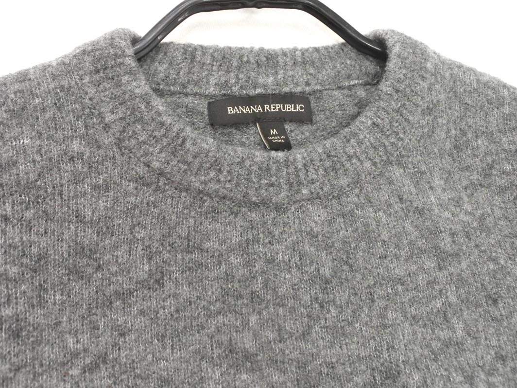 BANANA REPUBLIC バナナリパブリック ニット セーター sizeM/グレー ◇■ ☆ fja9 メンズ_画像3