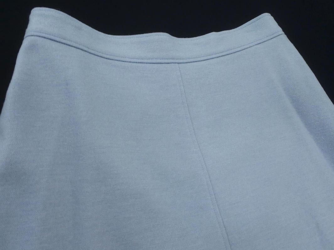 COUP DE CHANCE クードシャンス ウール混 ロング スカート size40/水色 ◇■ ☆ fja9 レディース_画像3