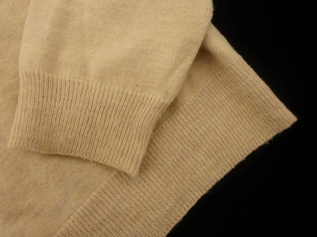 Another Edition アナザーエディション ユナイテッドアローズ ウール混 フリル ニット セーター ベージュ ◇■ ☆ fja9 レディース_画像2