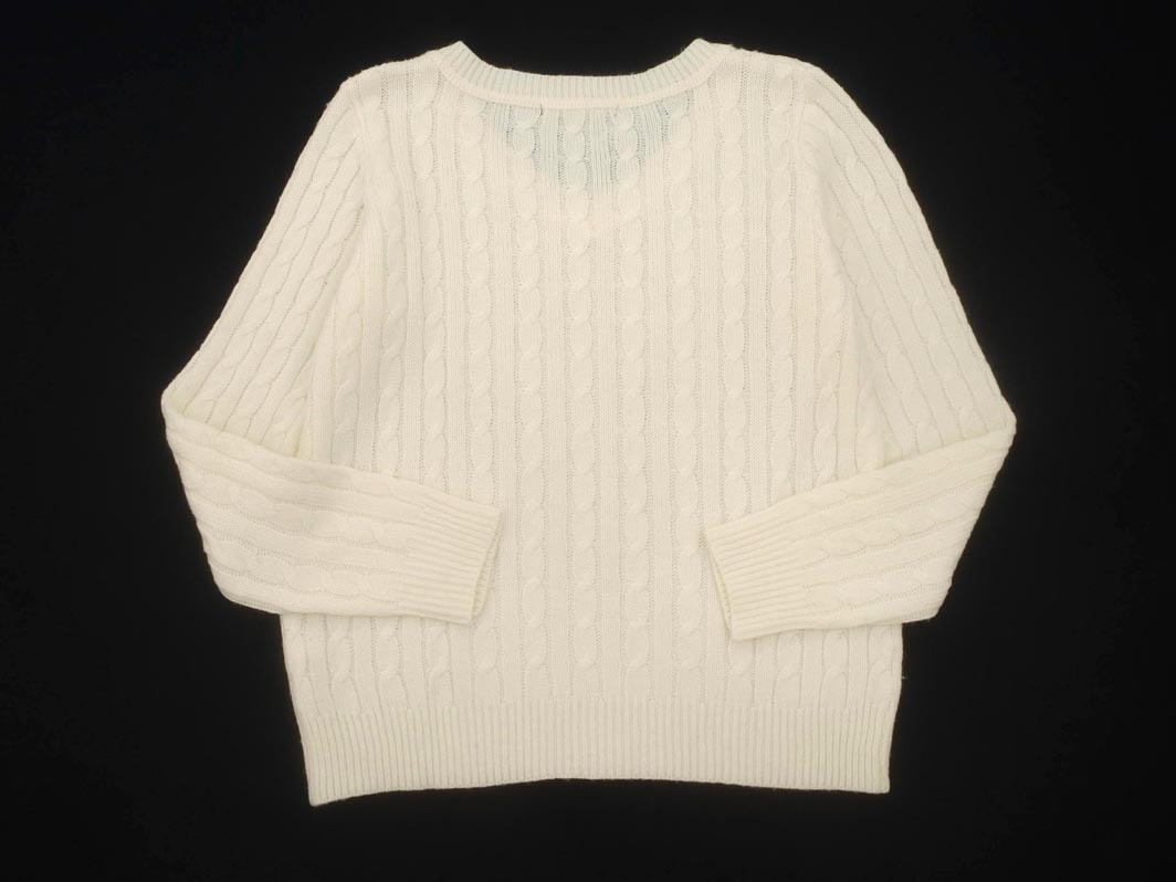 INGNI イング ケーブル編み Vネック ニット セーター sizeM/白 ◇■ ☆ fjb4 レディース_画像4