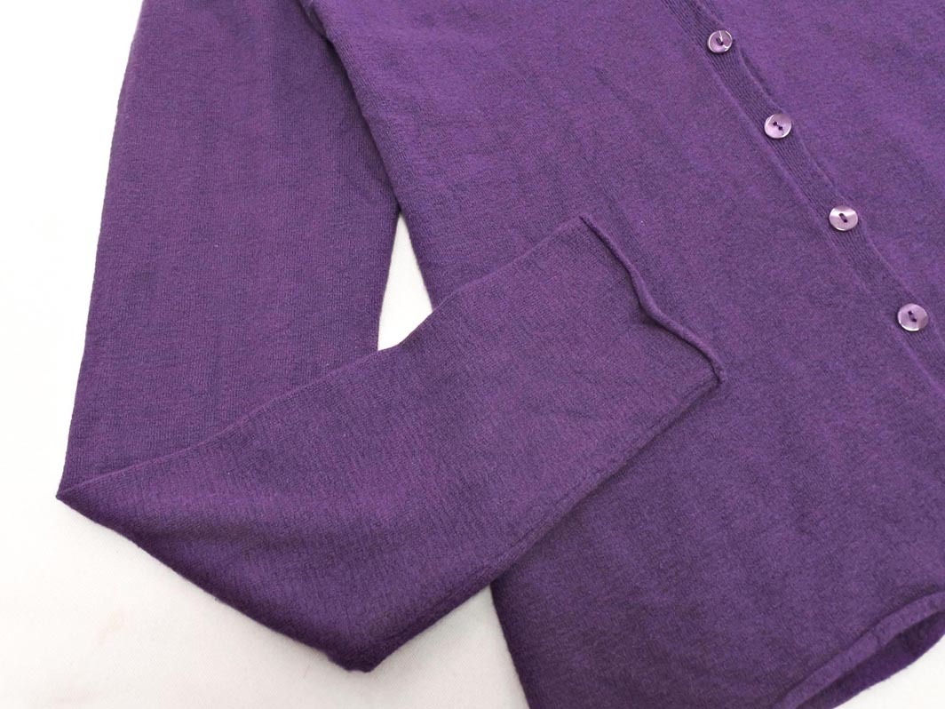 MAX&Co. マックスアンドコー ニット アンサンブル カーディガン sizeL/紫 ◇■ ☆ fjb4 レディース_画像3