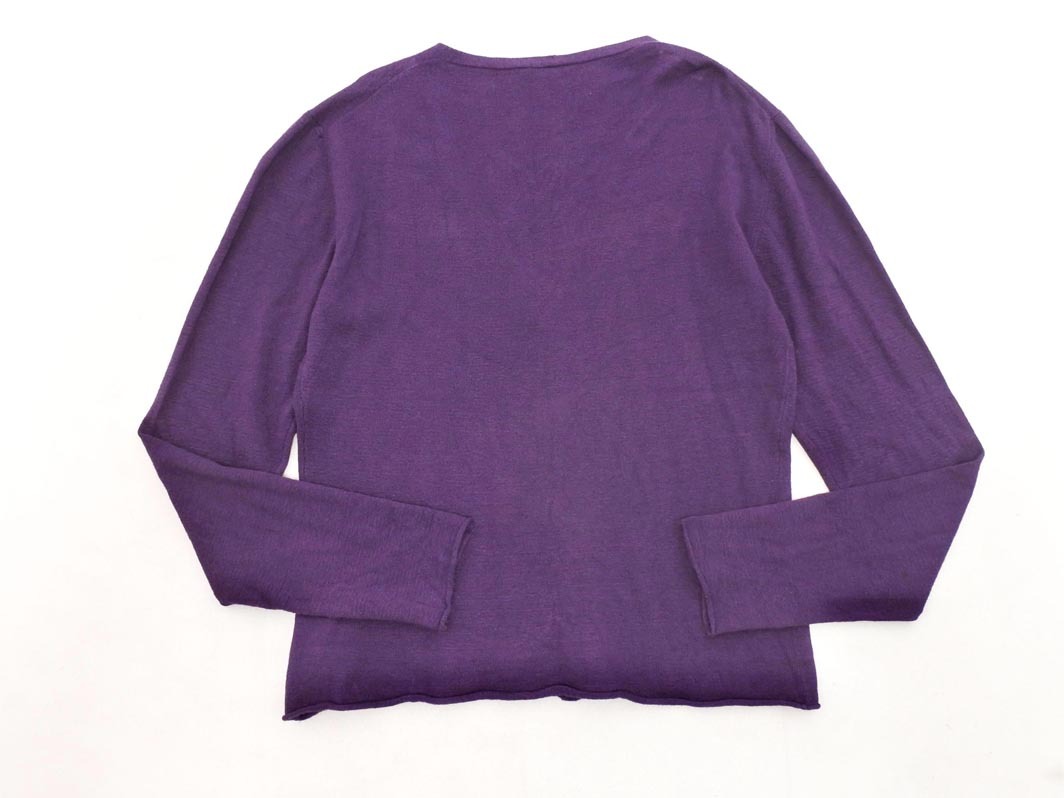 MAX&Co. マックスアンドコー ニット アンサンブル カーディガン sizeL/紫 ◇■ ☆ fjb4 レディース_画像5